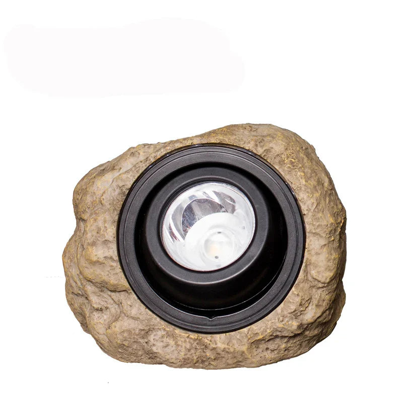 Solar Stone Pathway Lights Granite