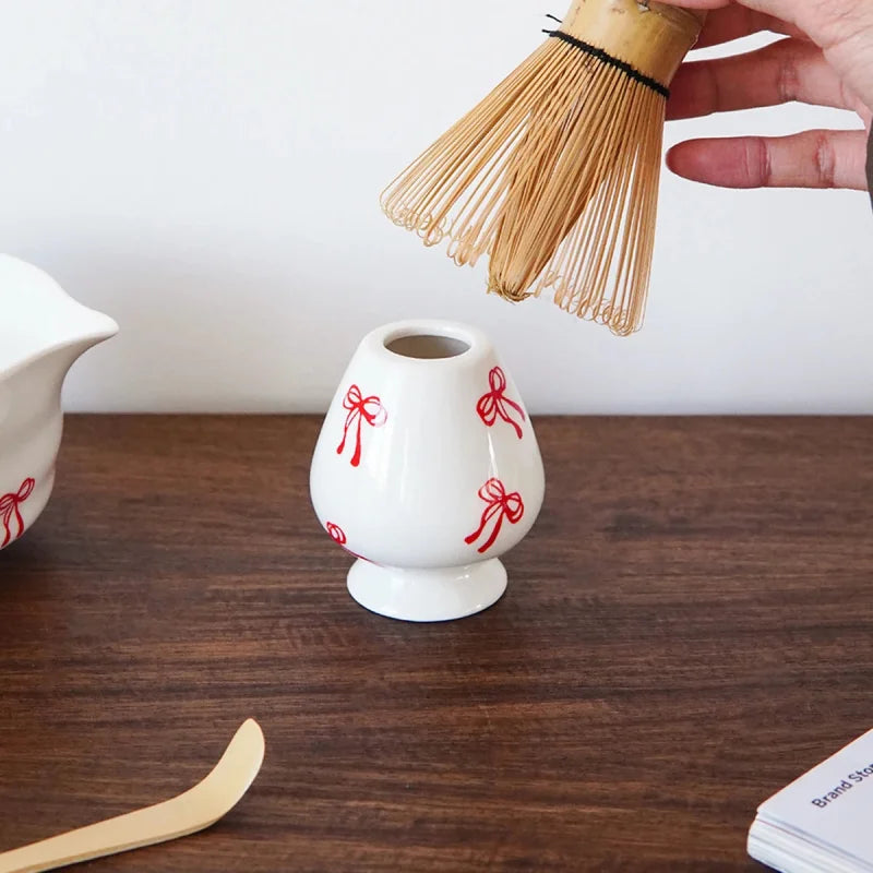 Scarlet Ribbon Matcha Set