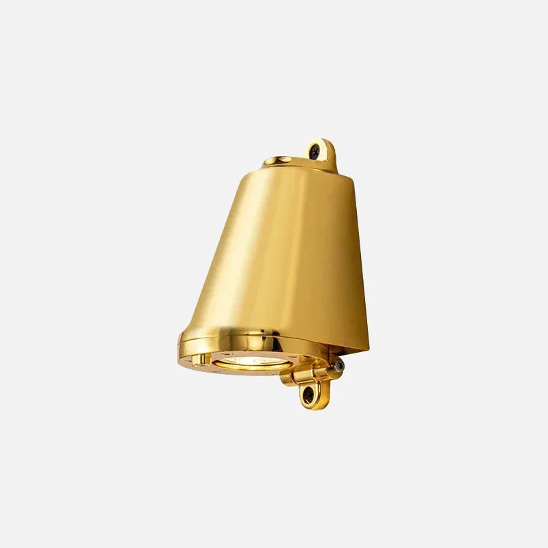 Bell Housing Lamp Gold
