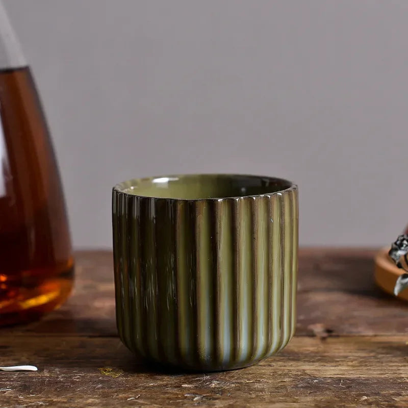 Haven Ridge Ceramic Cups Olive