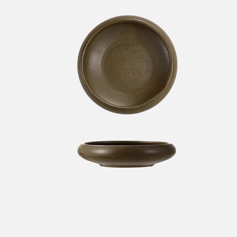 Oasis Shallow Ceramic Bowl