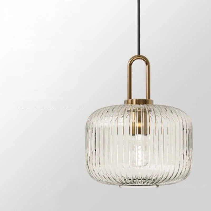 Clara Ridge Glass Pendant Lamps Drum