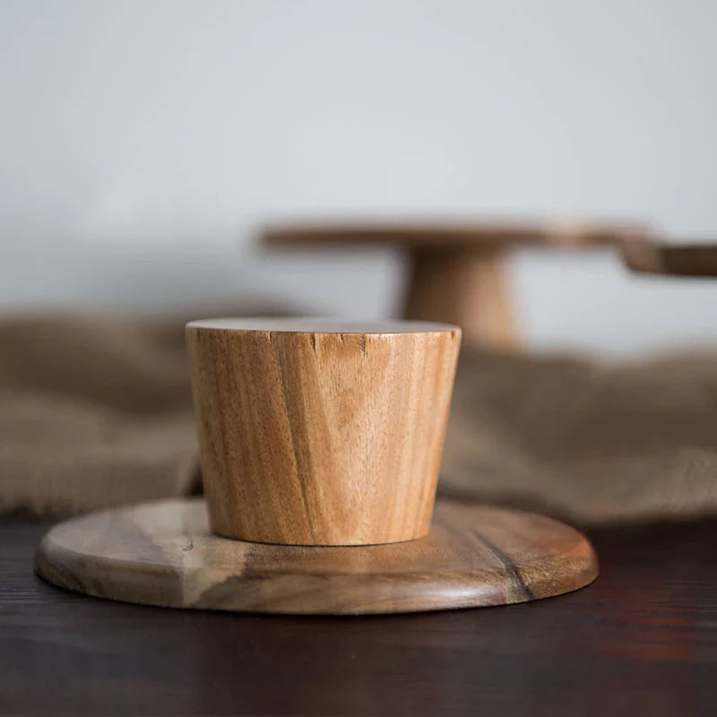 Wood Food Stand
