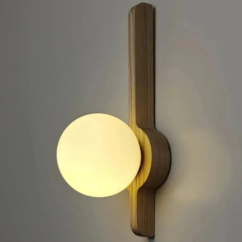 Luna Timber Wall Sconce