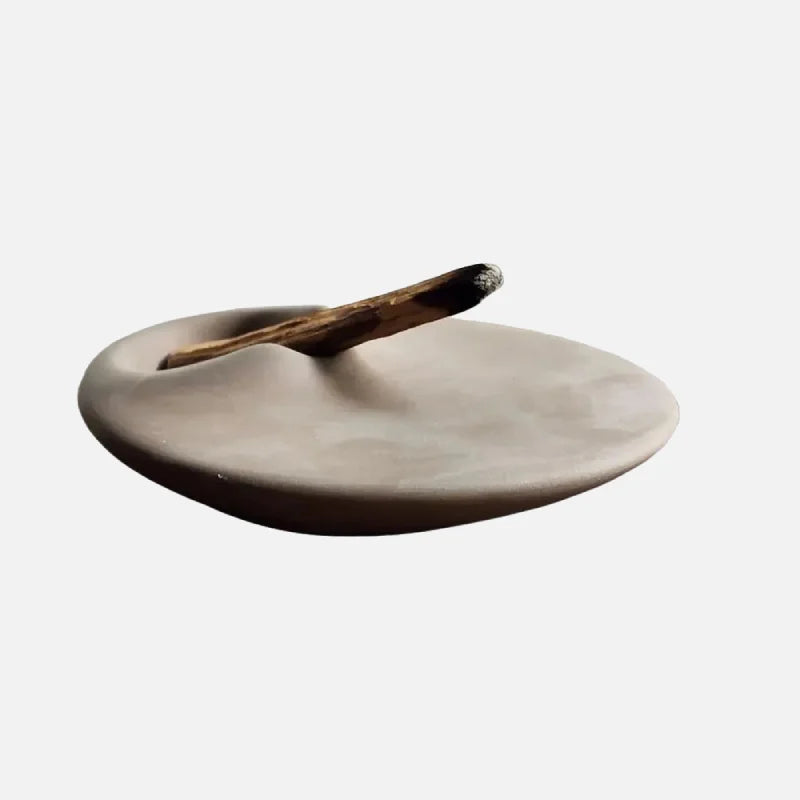 Sway Palo Santo Ceramic Holder Beige