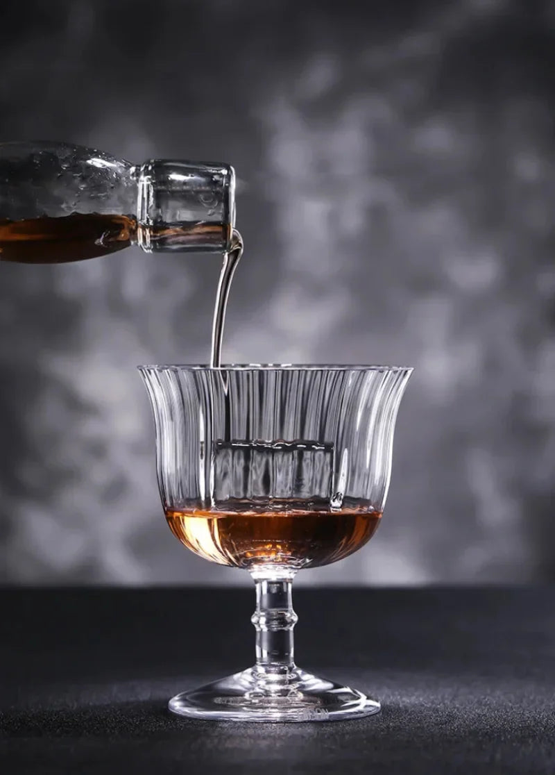 Fluted Belle Époque Cocktail Coupe