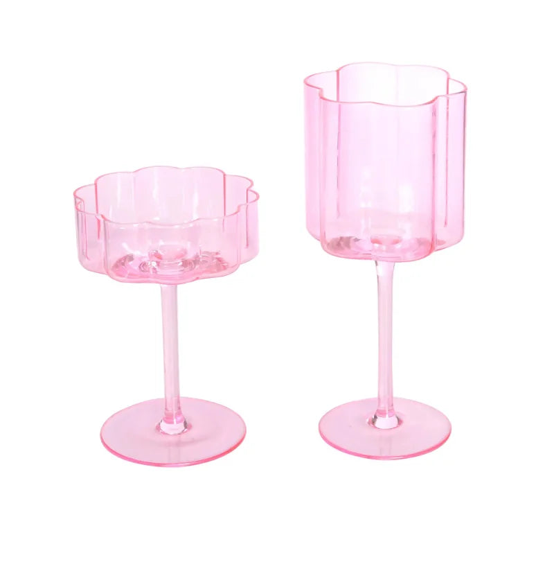 Wave Rim Glass Collection