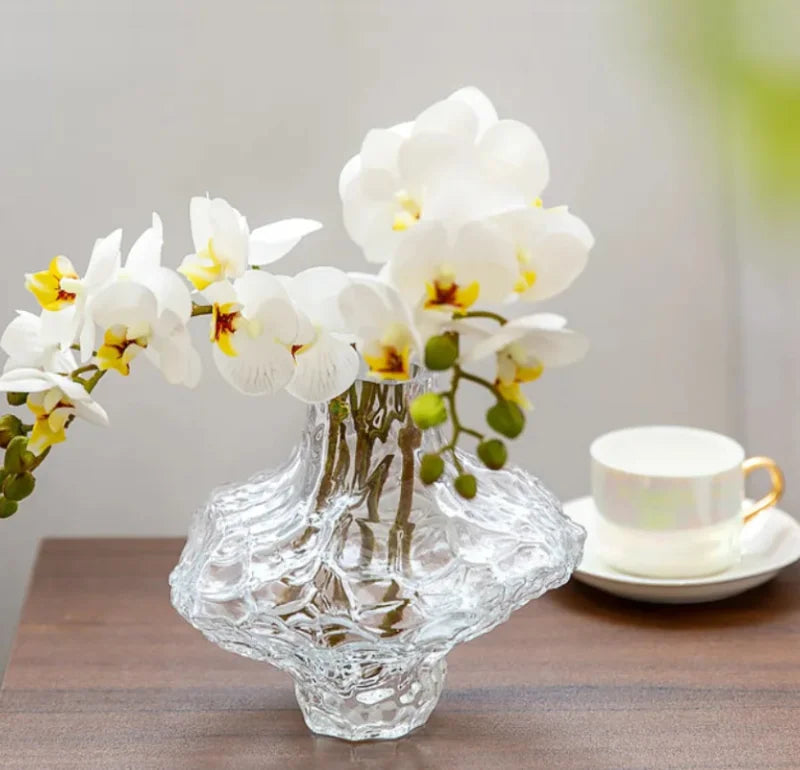 Molten Form Crystal Vase