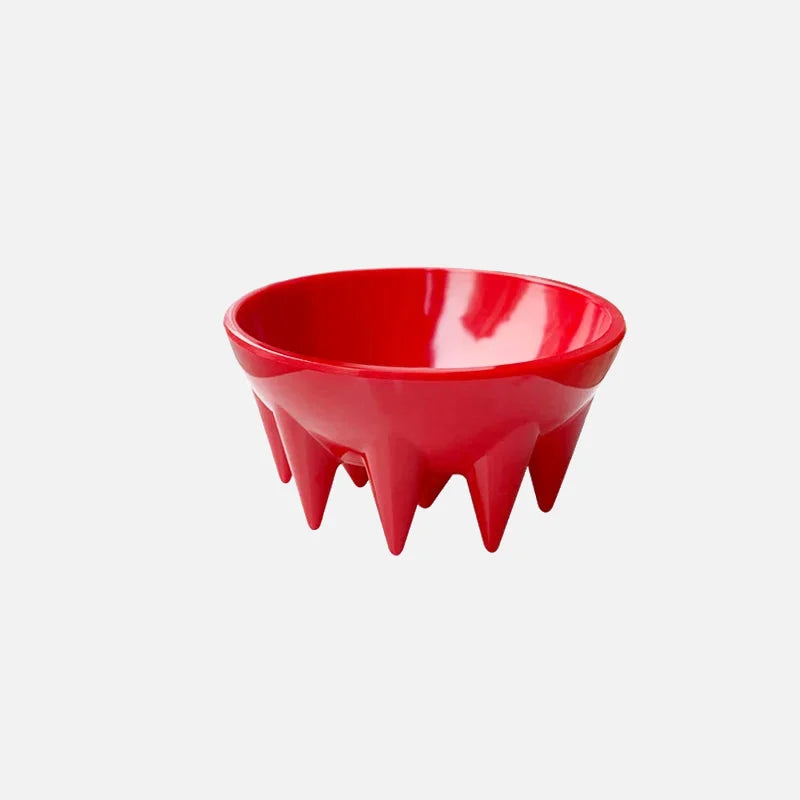 Jellyfish Charm Trinket Bowl Red