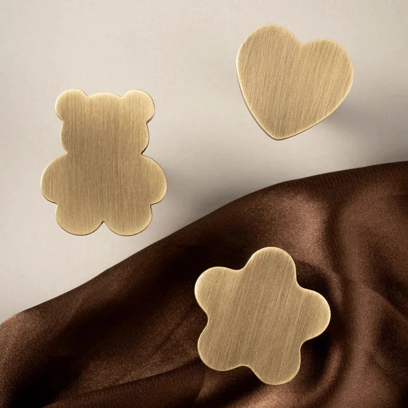 Whimsy Brass Cabinet Knobs