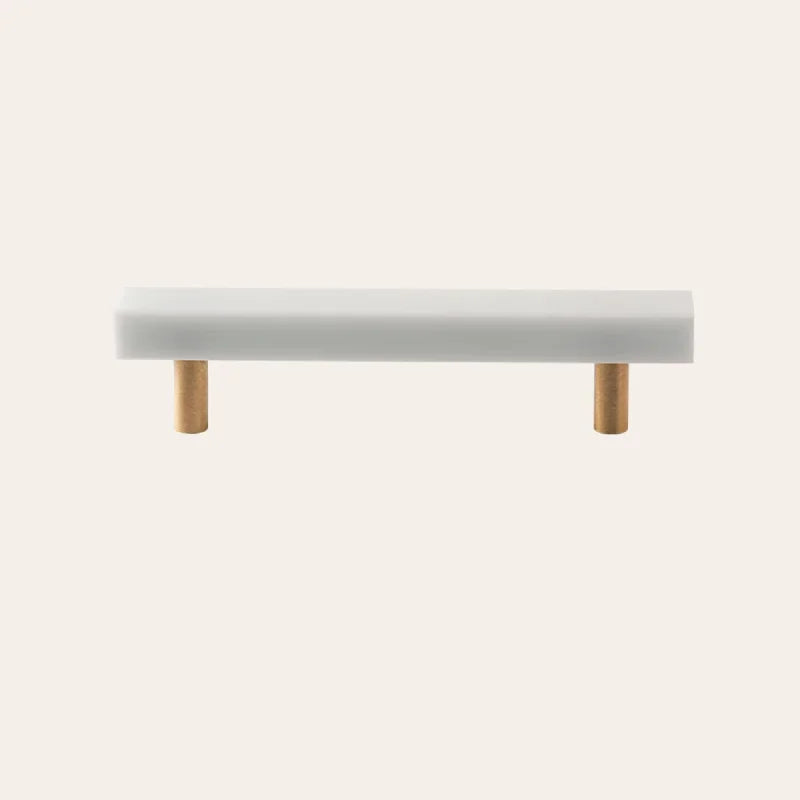 Emerald & Alabaster Knob & Bar Pulls
