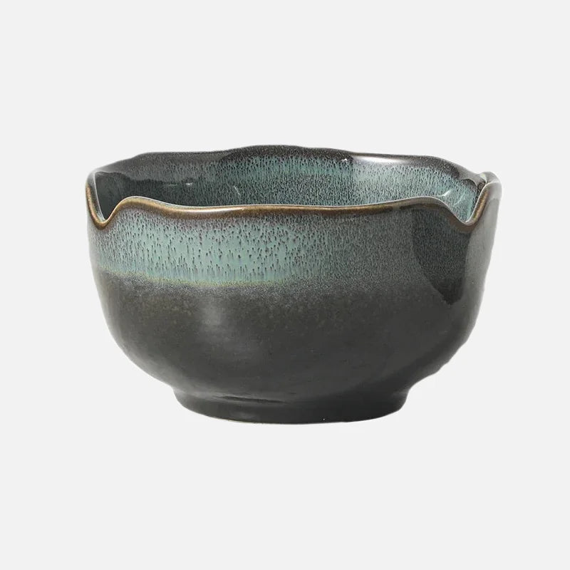 The Azure Earth Serving Bowls Large Green