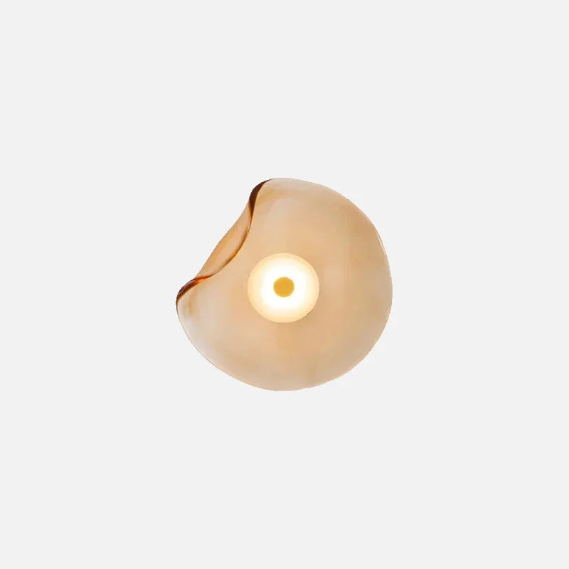 Halo Shade Wall Sconce Amber