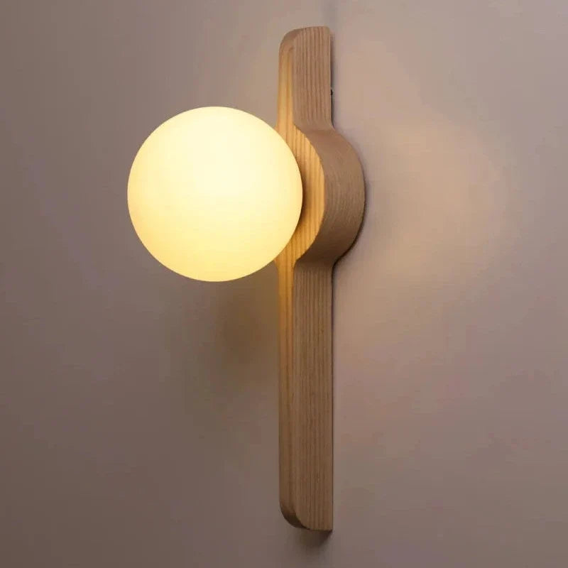 Luna Timber Wall Sconce