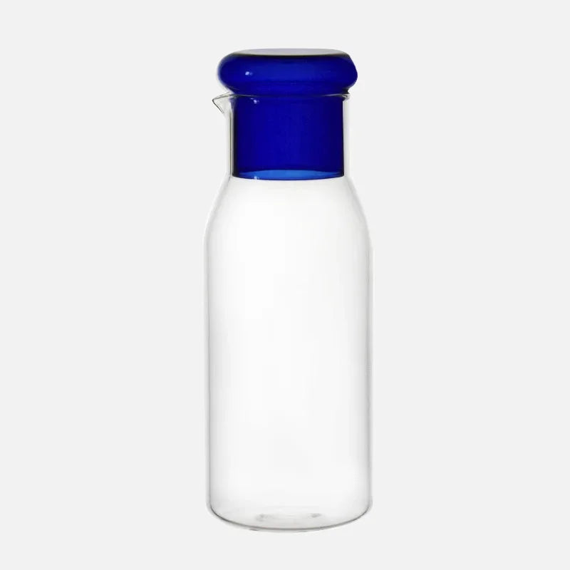 Lumi Pour Glass Carafe Blue