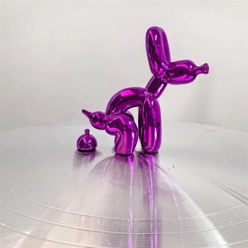 Balloon Dog of Mischief Purple