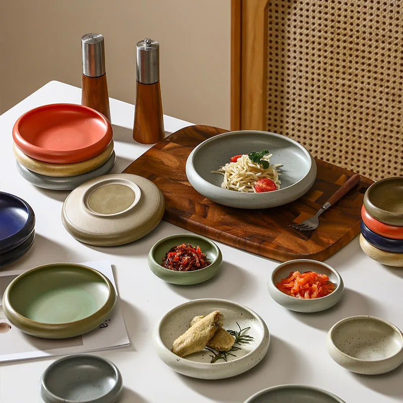 Oasis Shallow Ceramic Bowl