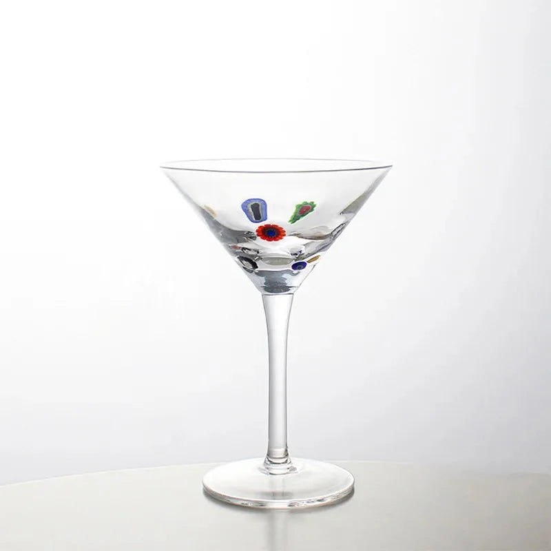 Chromatic Dot Cocktail Series Martini Large