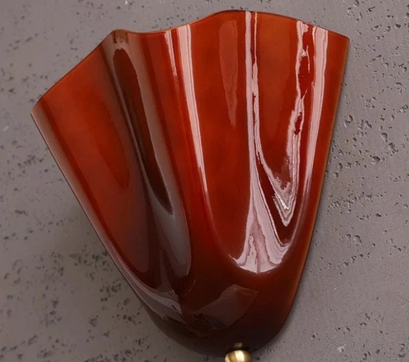 Petaline Glass Wall Sconce