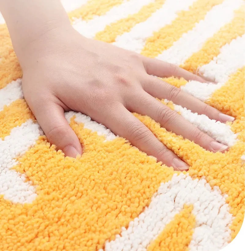 Fruit Pun Flocking Floor Mats