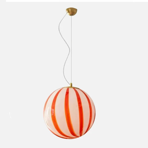 Carousel Glow Pendant Light Red