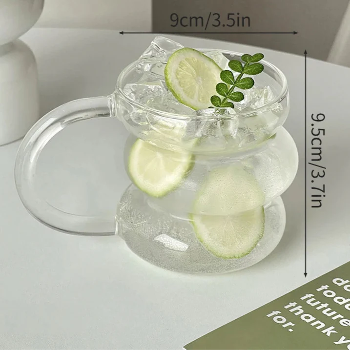 Irregular Crystal Glasses Echo