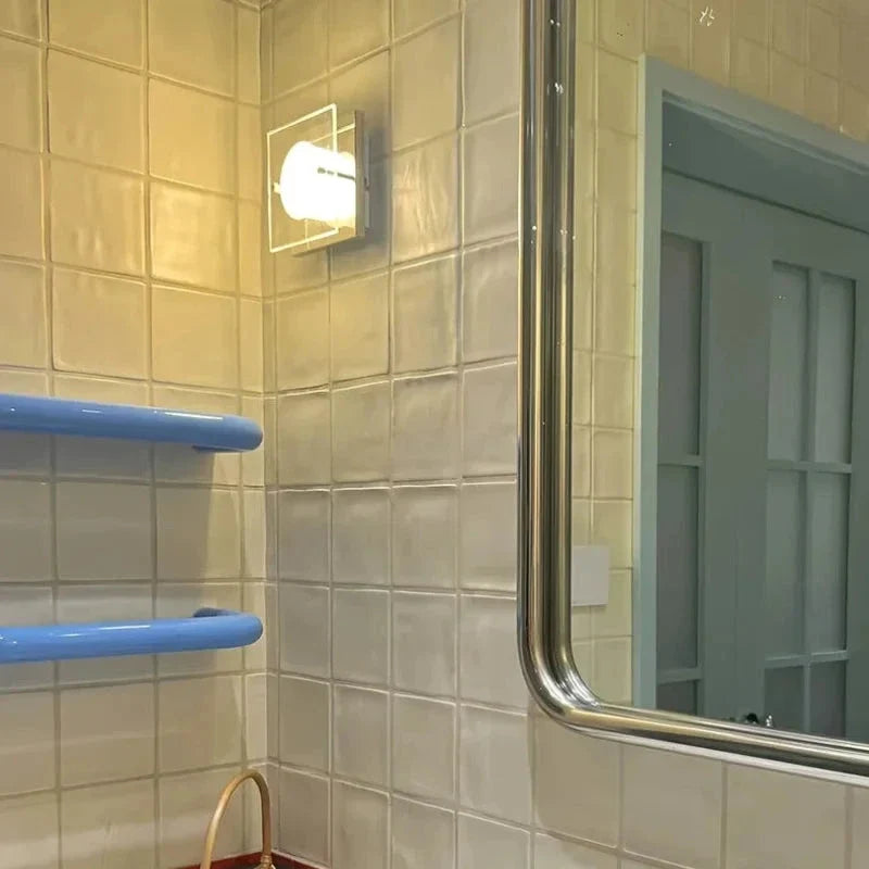 Reflector Cube Wall Sconce