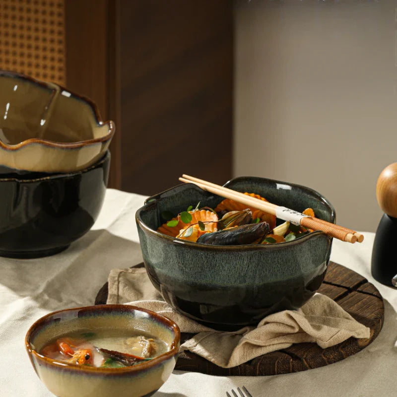 The Azure Earth Serving Bowls