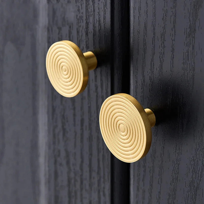 Sundial Brass Cabinet Knob