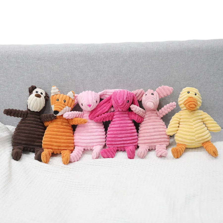 Plush Squeaky Pig Dog Toy – Soft Chew Toy for Small & Medium Dogs