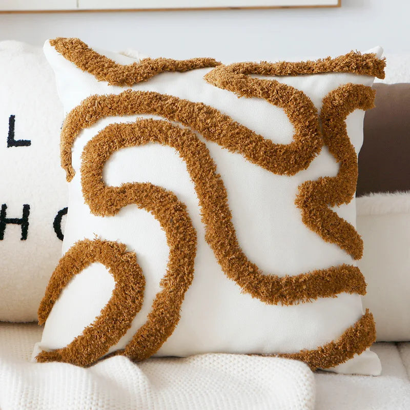 Savanna Trace Pillow Cover Squiggles