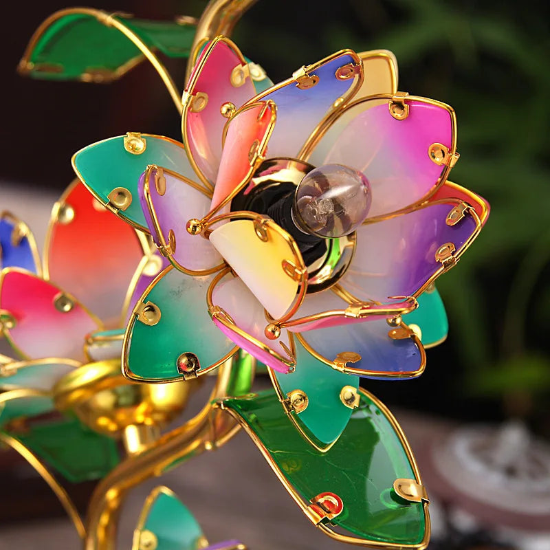 The Aurelian Lotus Lamp