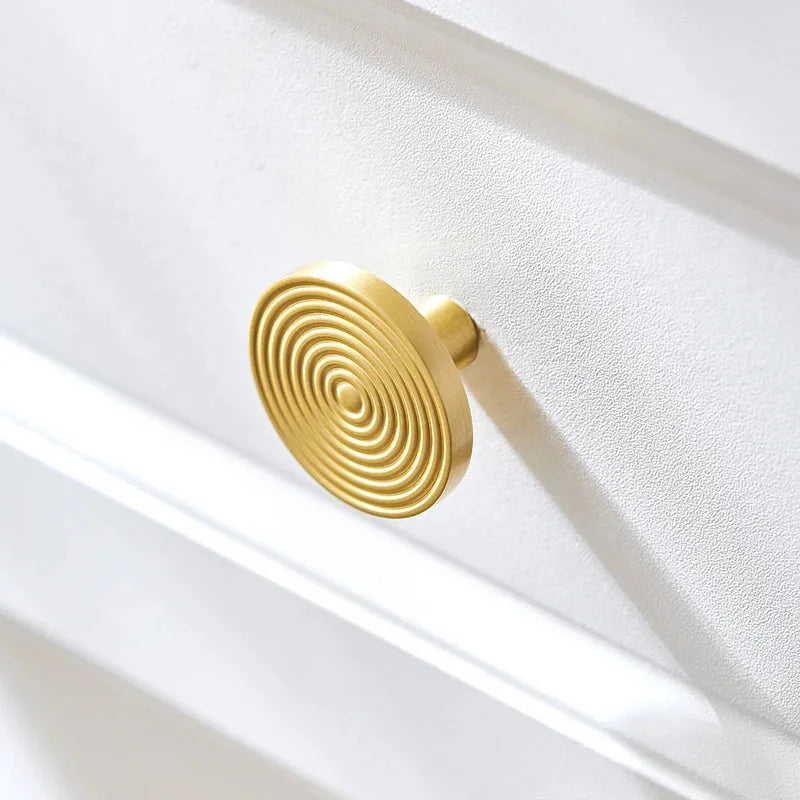 Sundial Brass Cabinet Knob