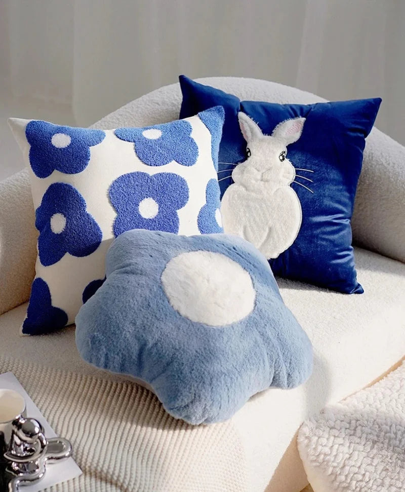 Hareloom & Daisy Bloom Pillow Cover