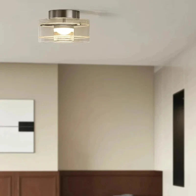 Luminary Drum LED Flush Mount Light