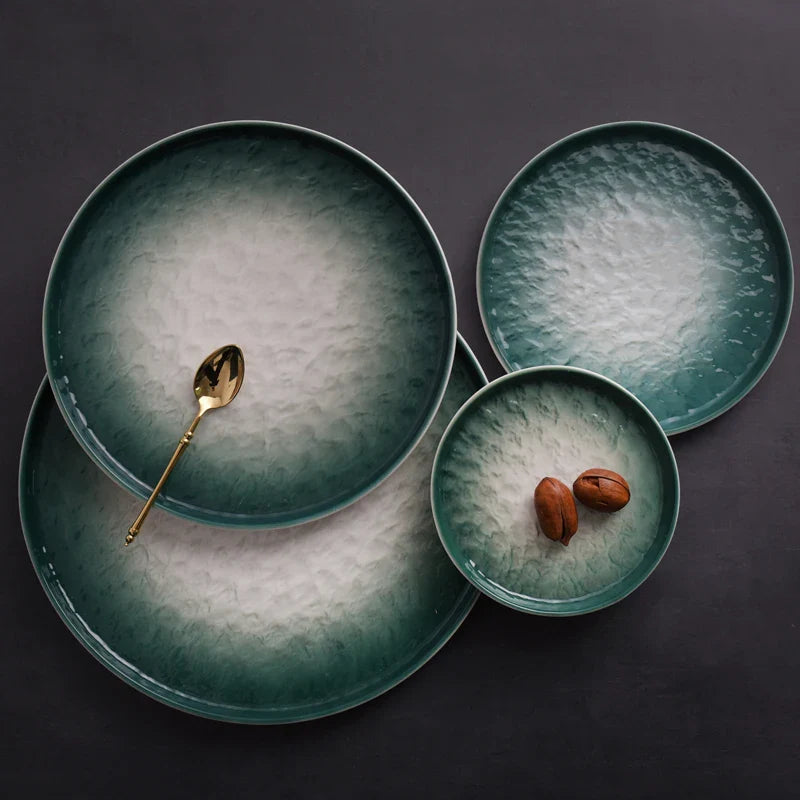 Emerald Gradient Plate