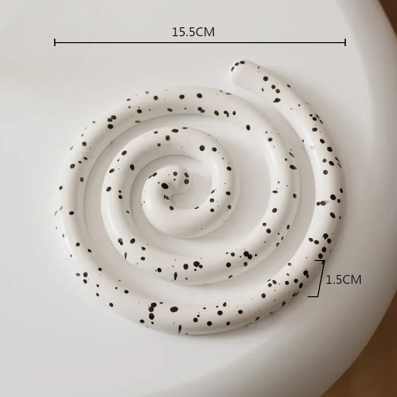 Coiled Ceramic Pot Rest