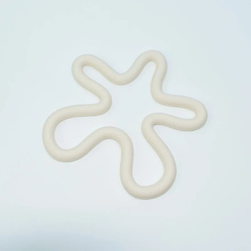 Wave Loop Mat White
