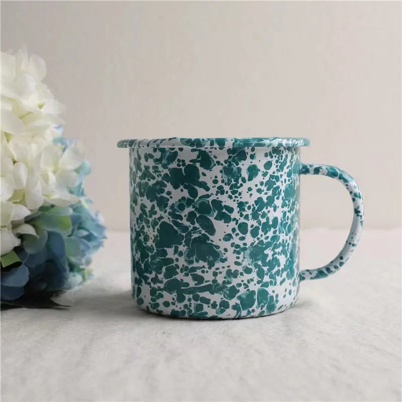 Homebound Enamel Mugs Teal