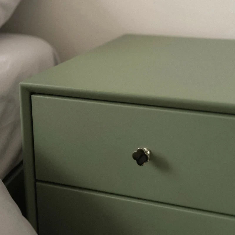 Clover Brass Cabinet Knob