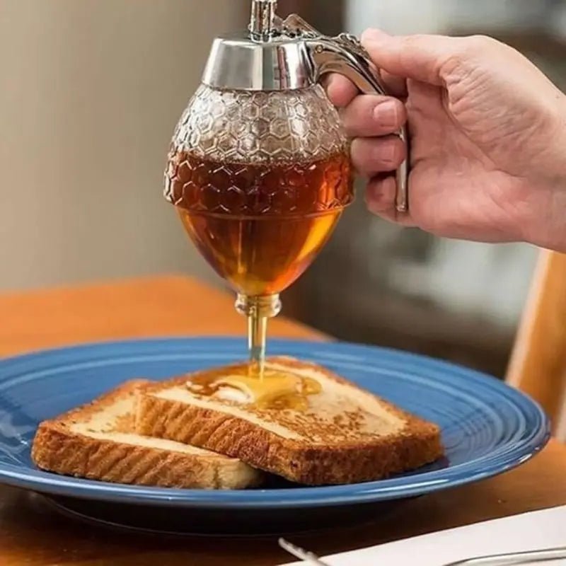 HoneyGlide™ - Crystal Honey Dispenser