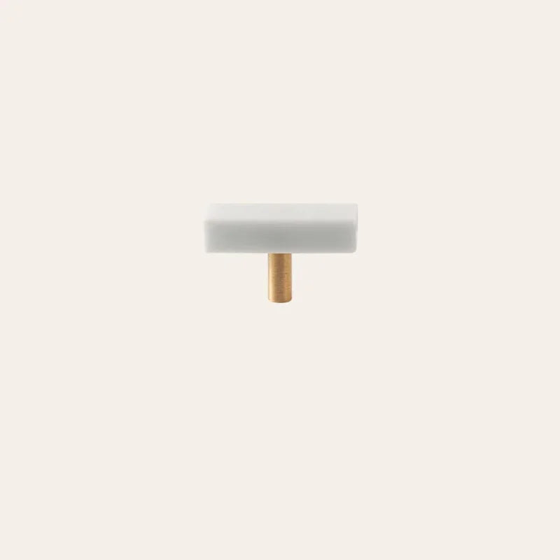 Emerald & Alabaster Knob & Bar Pulls