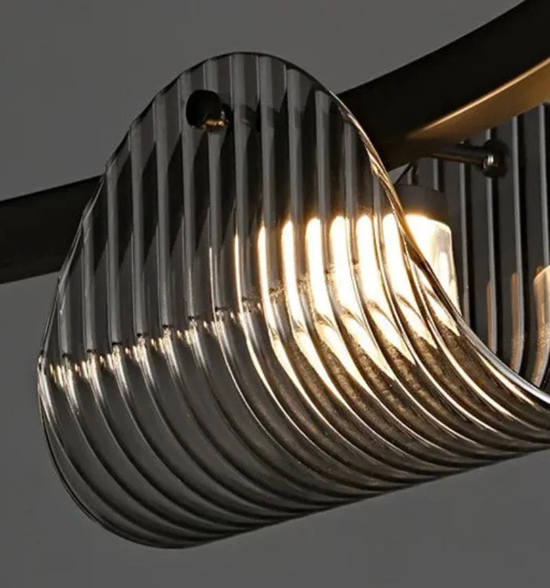 The Obsidian Ray Wall Lamp