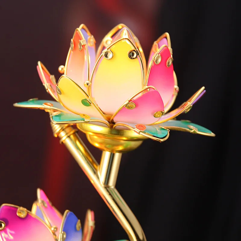 The Aurelian Lotus Lamp