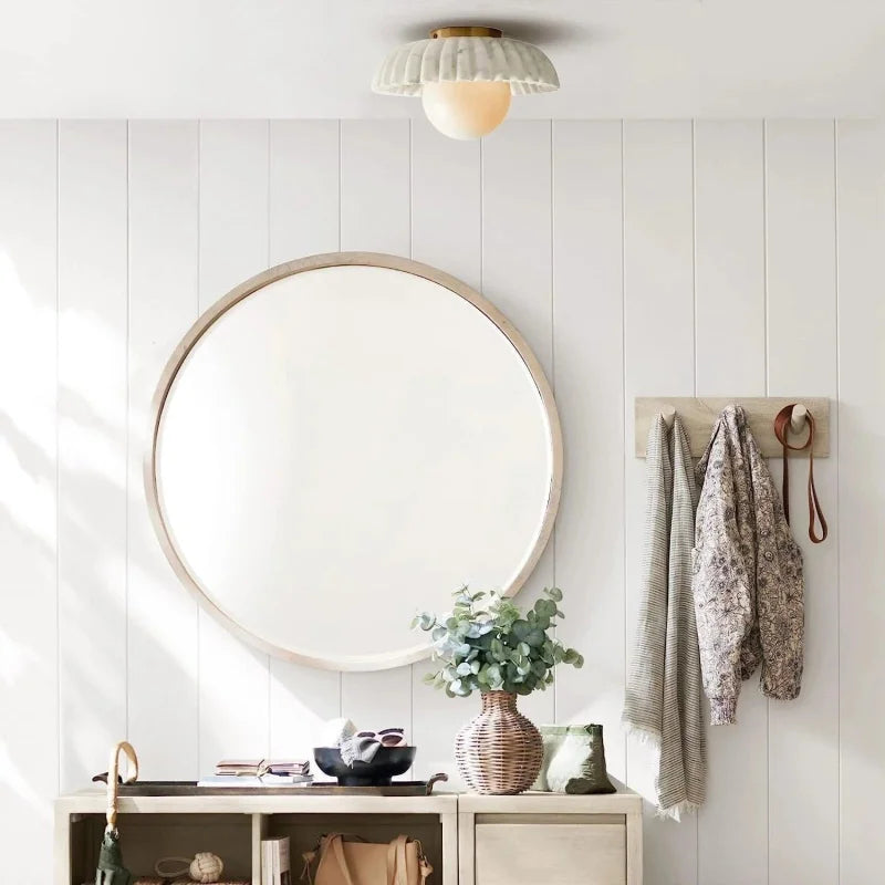 Carrara Pleat Ceiling Lamp