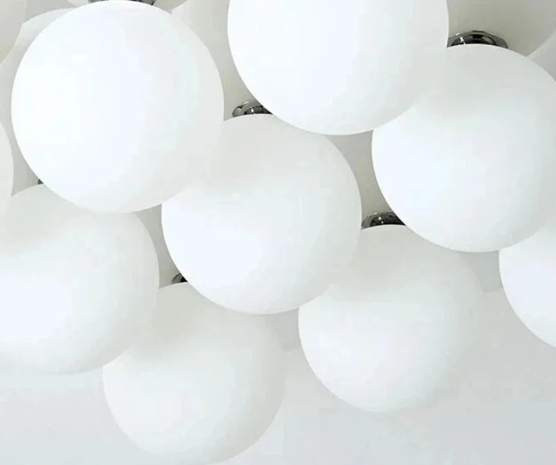 Sphere Grid Flush Mount