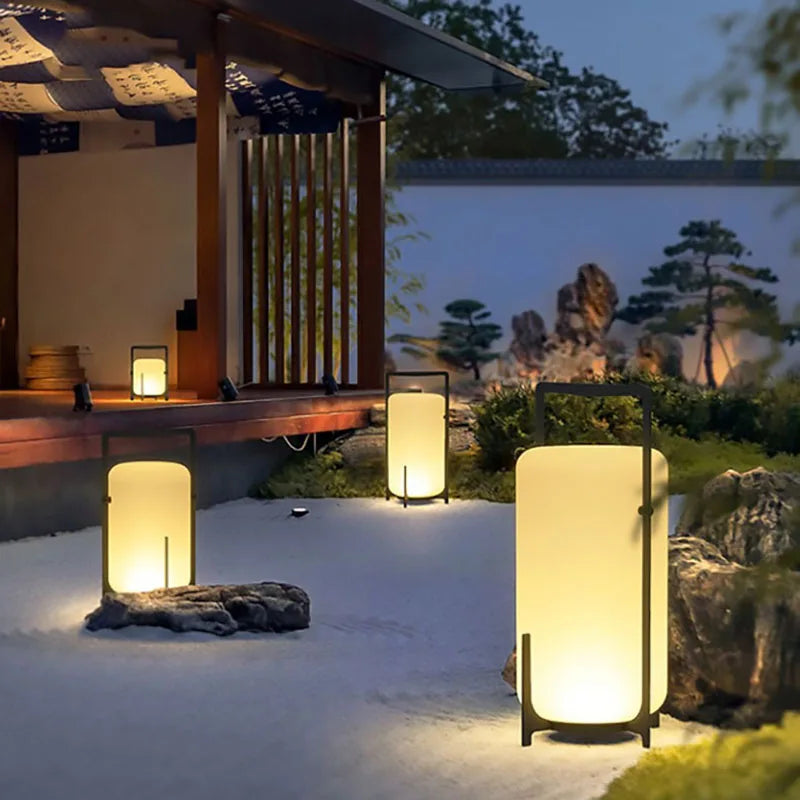 Solar Outdoor Akari Lamp