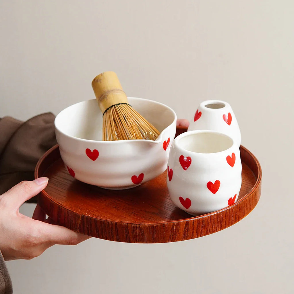 Sweetheart Matcha Ceramic Ritual Set