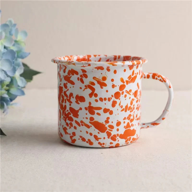 Homebound Enamel Mugs Orange