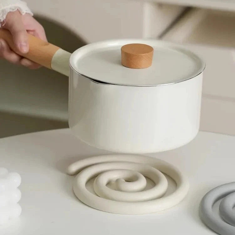 Coiled Ceramic Pot Rest